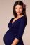 Preview: Festive Maternity Dress navy