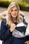 Preview: 3-in-1 Premium Maternity Parka with Baby Carrier navy