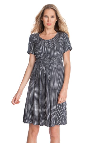 A-Line Dotty Dress