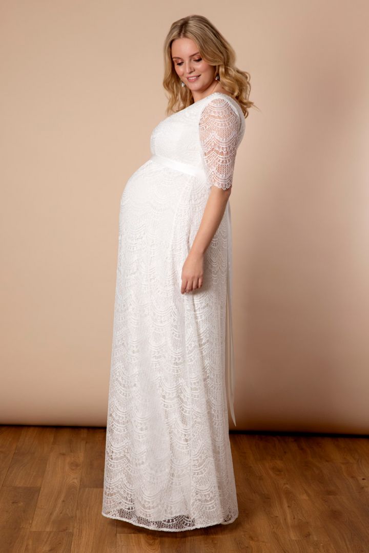Plus Size Maternity Wedding Dress