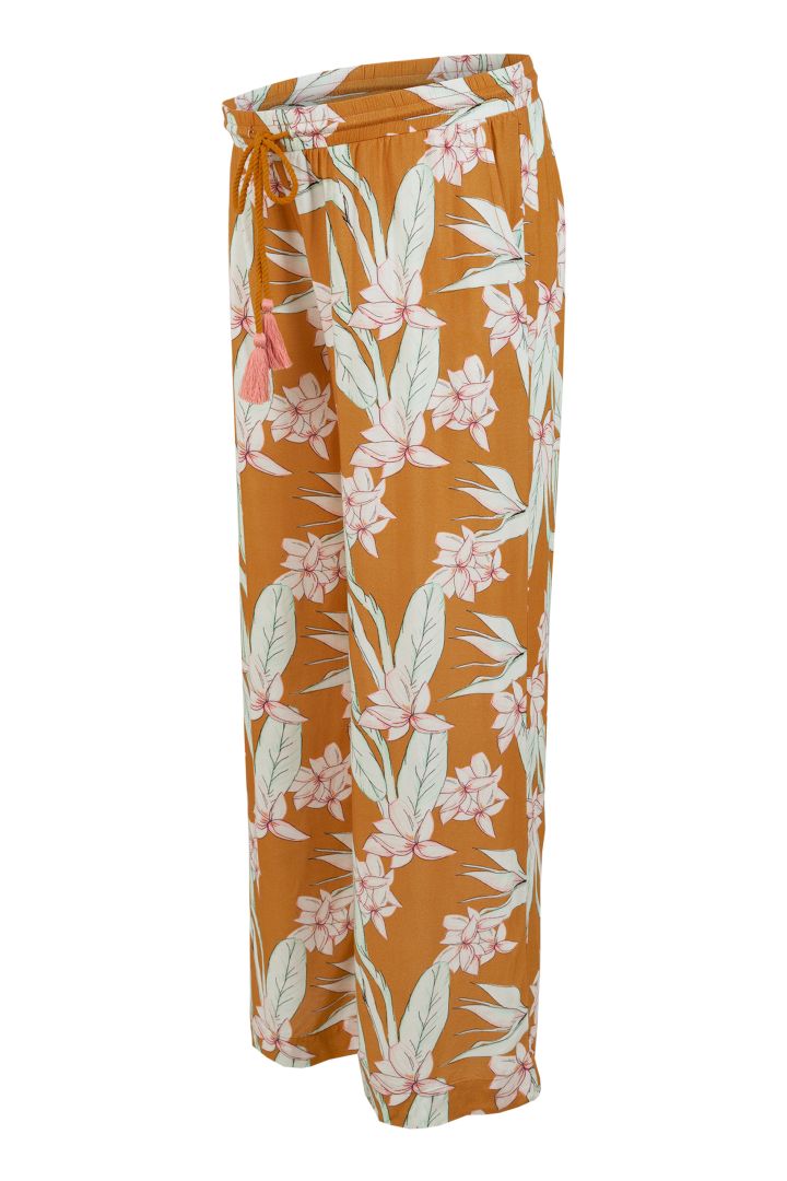 Umstandshose mit Blumen Print