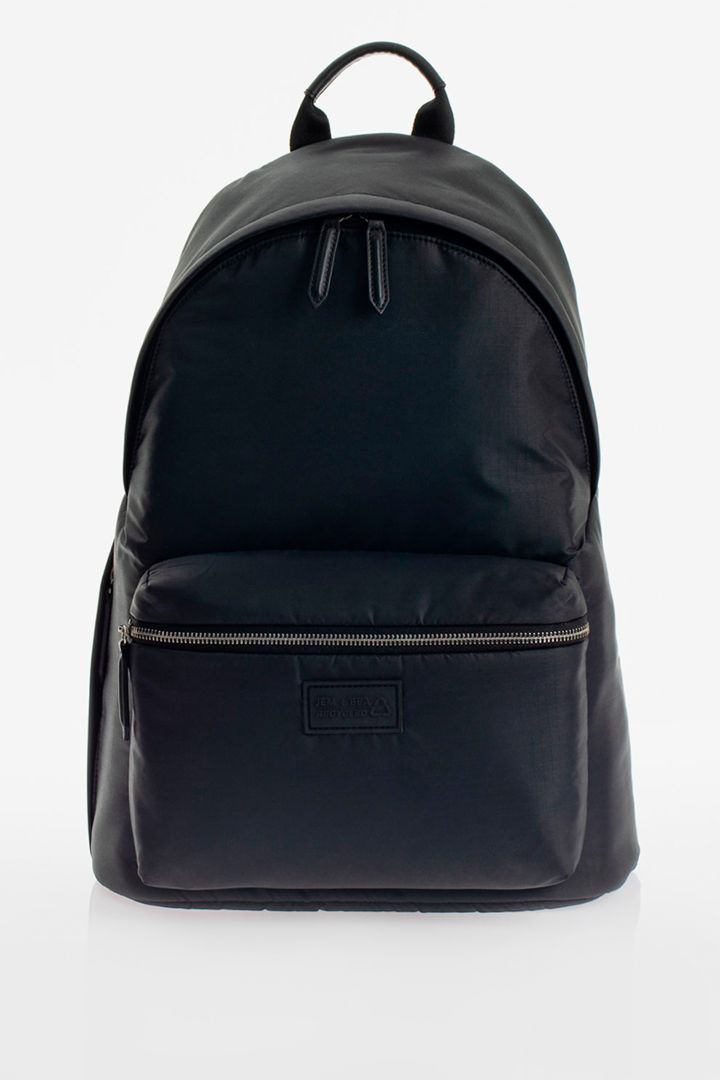 Wickelrucksack Eco aus recyceltem Nylon schwarz