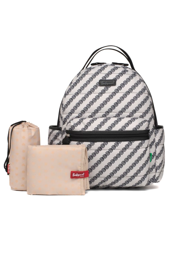 Eco Wickelrucksack Logo Print