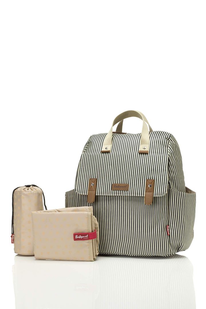 Eco Wickelrucksack gestreift