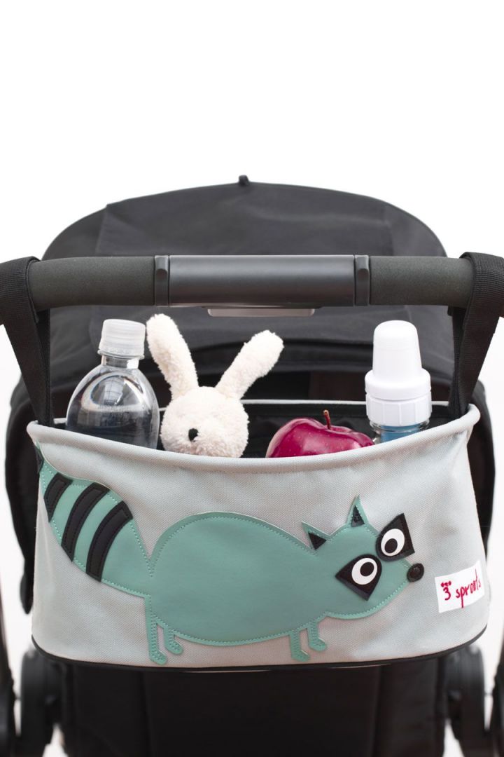 Kinderwagen Organizer Waschbär