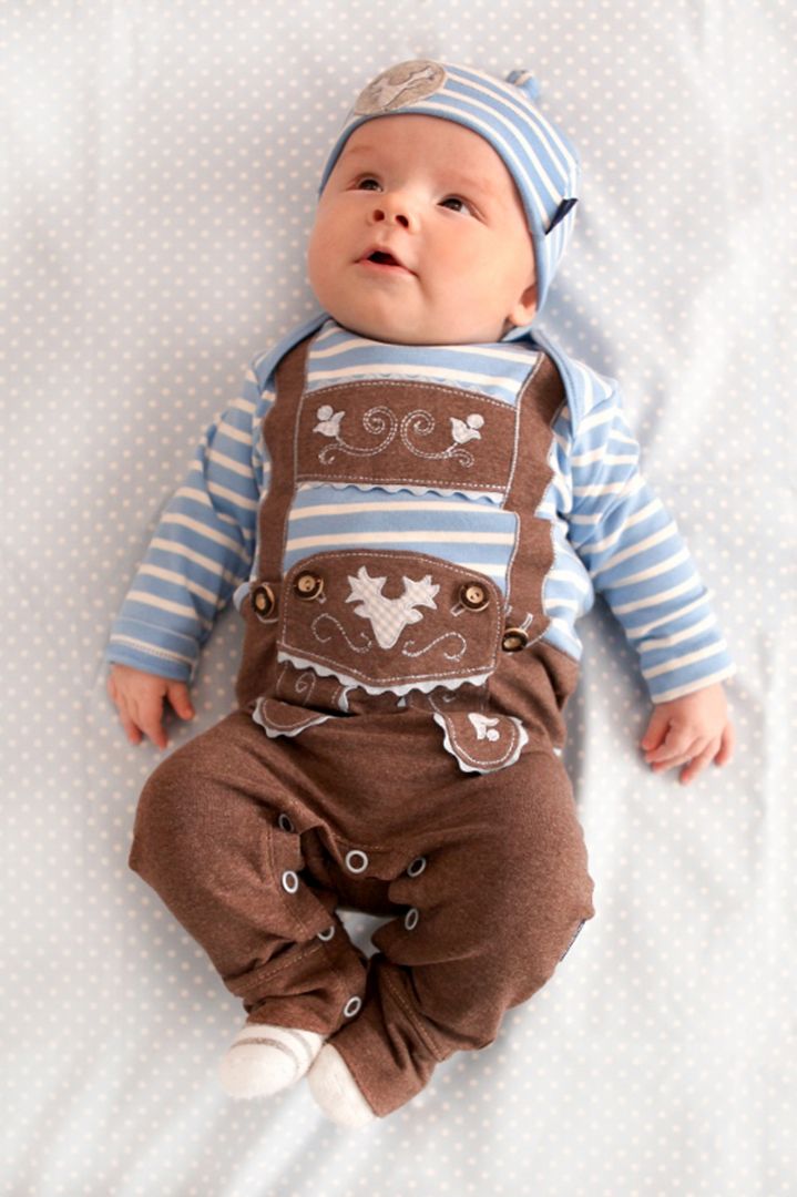 Baby Hat with Antlers Patch