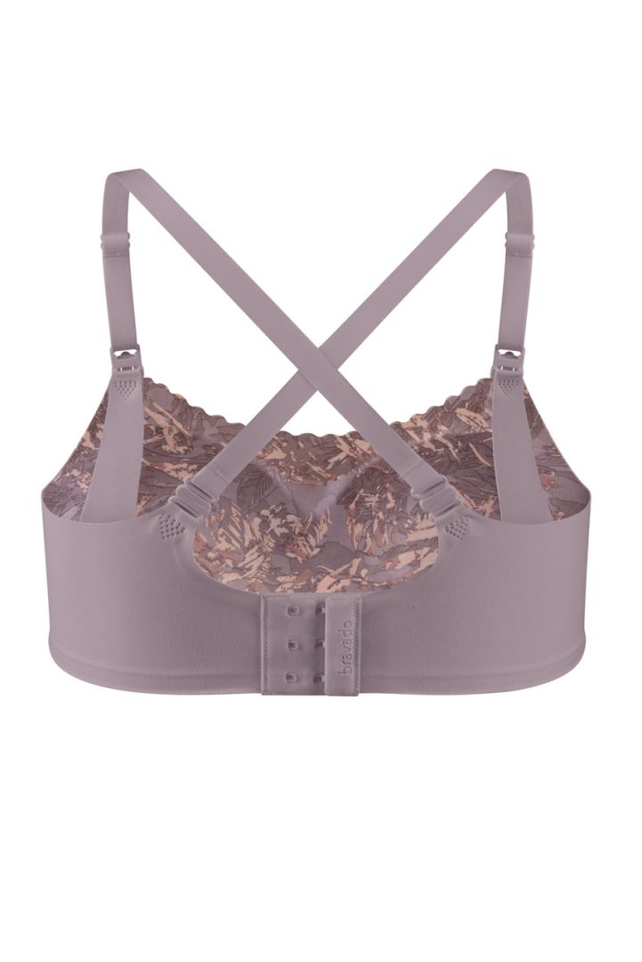 Invisible Seamless Nursing Bra, skin colour