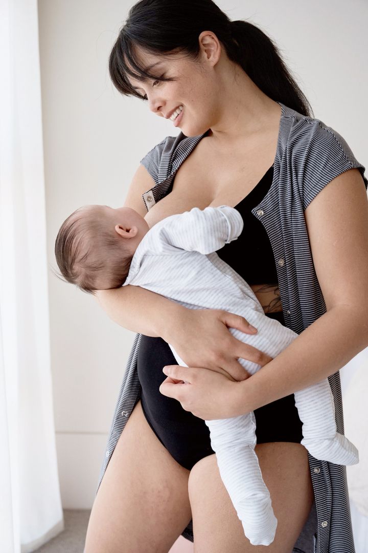 Organic Umstands- und Stillnachthemd