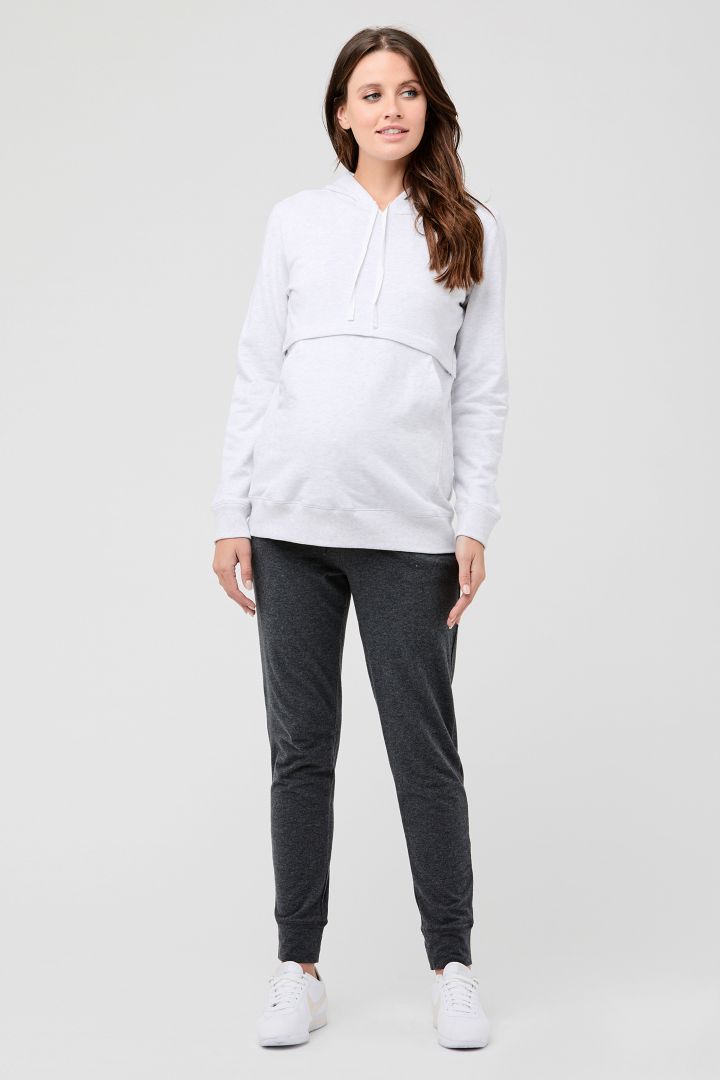 Organic Umstands-Jogginghose dunkelgrau