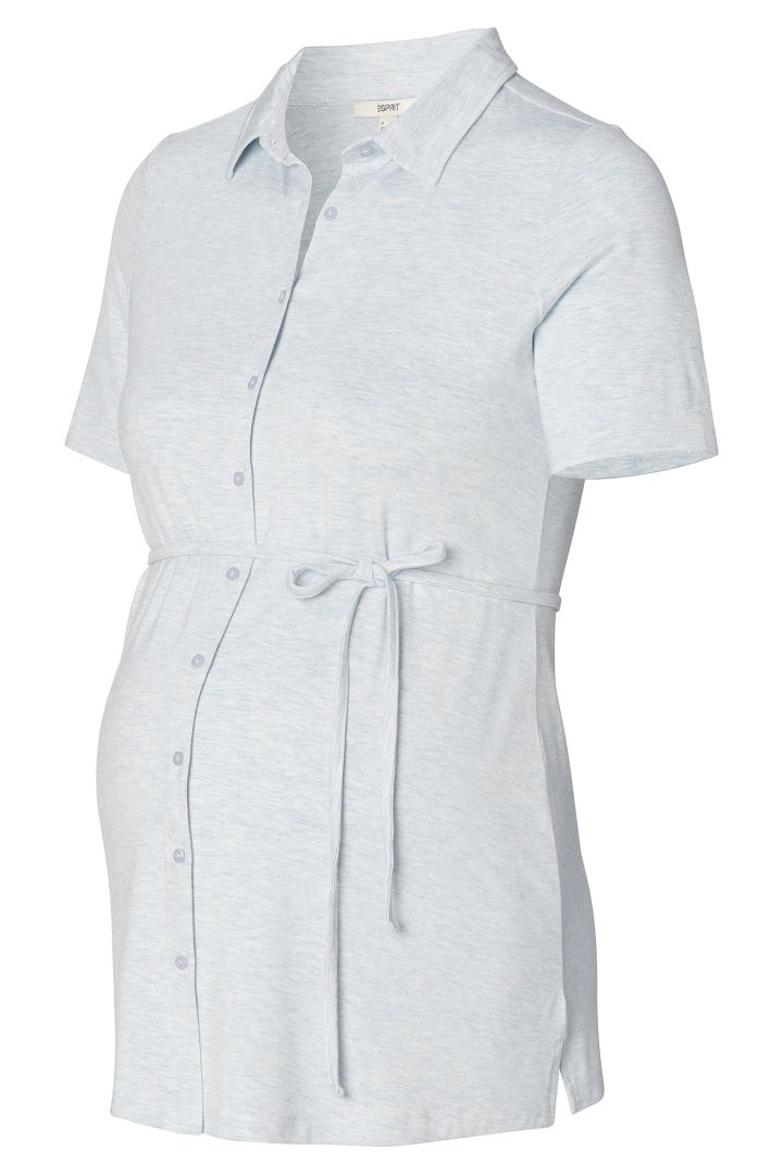 Ecovero Umstands-und Stillshirt mit Knopfleiste
