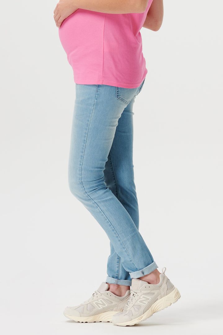 Skinny Umstandsjeans light wash