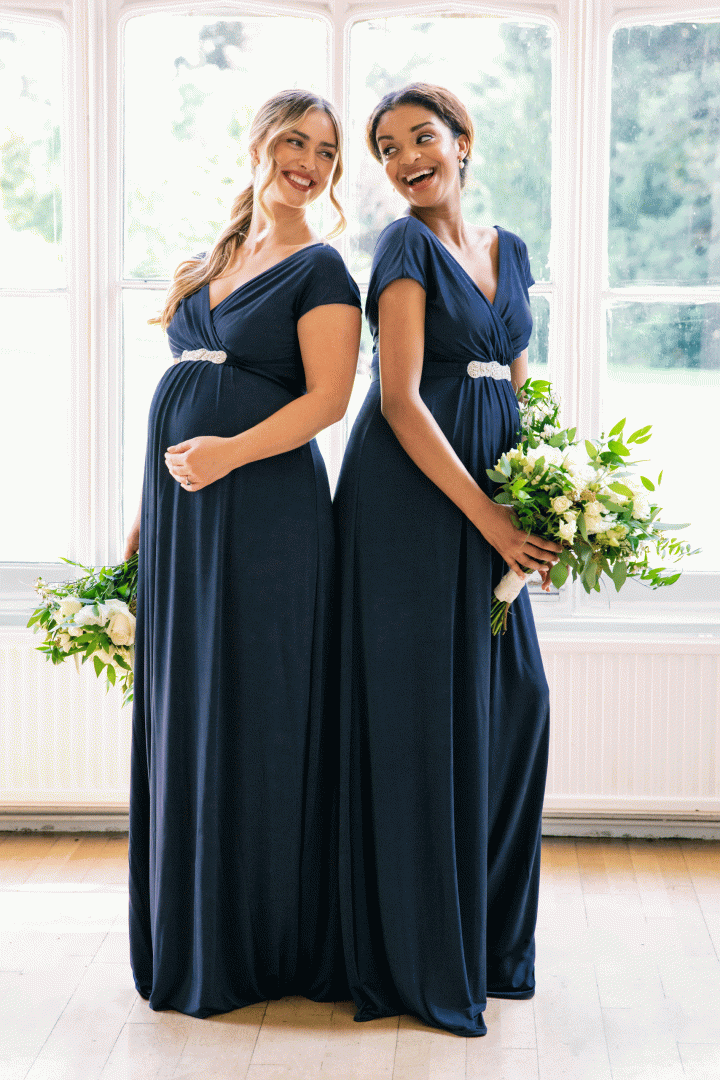 Festliches Umstands- und Stillkleid