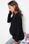 Preview: Batwing Maternity Sweater with V-Neckline black