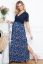 Vorschau: Maxi Umstands- und Stillkleid mit Print