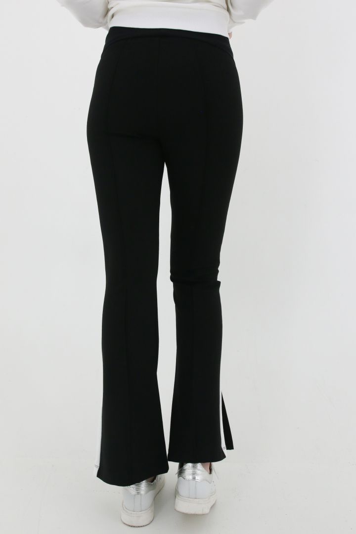 Athleisure Maternity Trousers with Stripes