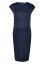 Vorschau: Etui Umstandskleid navy