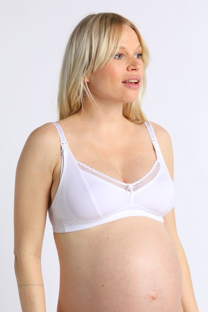 Still BH mit Spitzenbesatz weiß