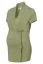 Vorschau: Ecovero Umstands- und Stillshirt mit Bindegürtel olive