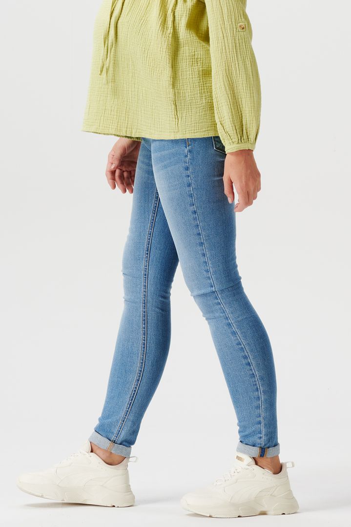 Umstandsjeggings Light Wash