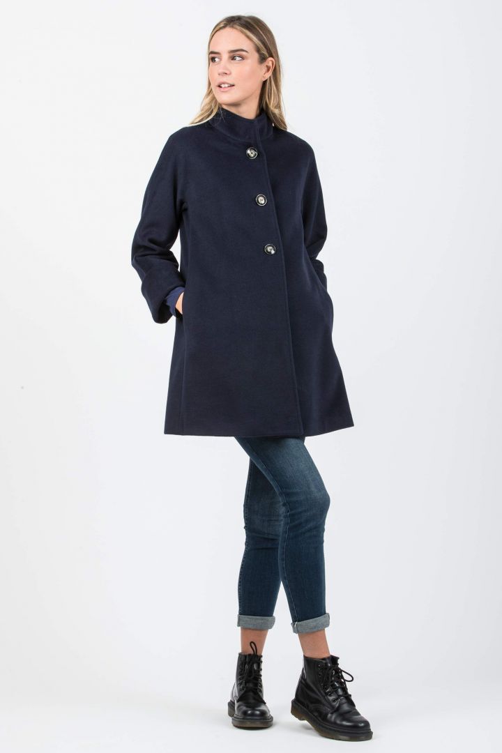 Kimono Umstandsmantel navy