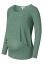 Vorschau: Eco Double Layer Umstands- und Stillshirt grün