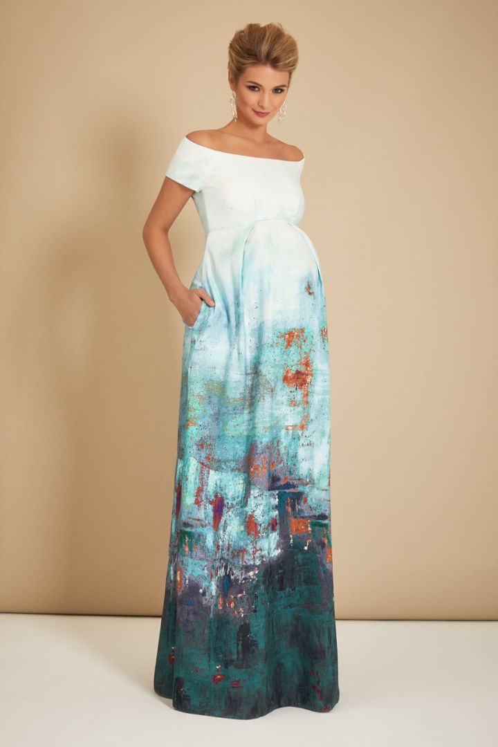 Umstandsrobe Aquatic Ombré