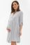 Preview: Maternity and Nursing Tunic Dress with Stripes