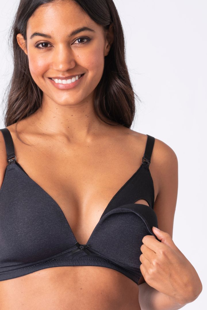 Nursing Bra charcoal