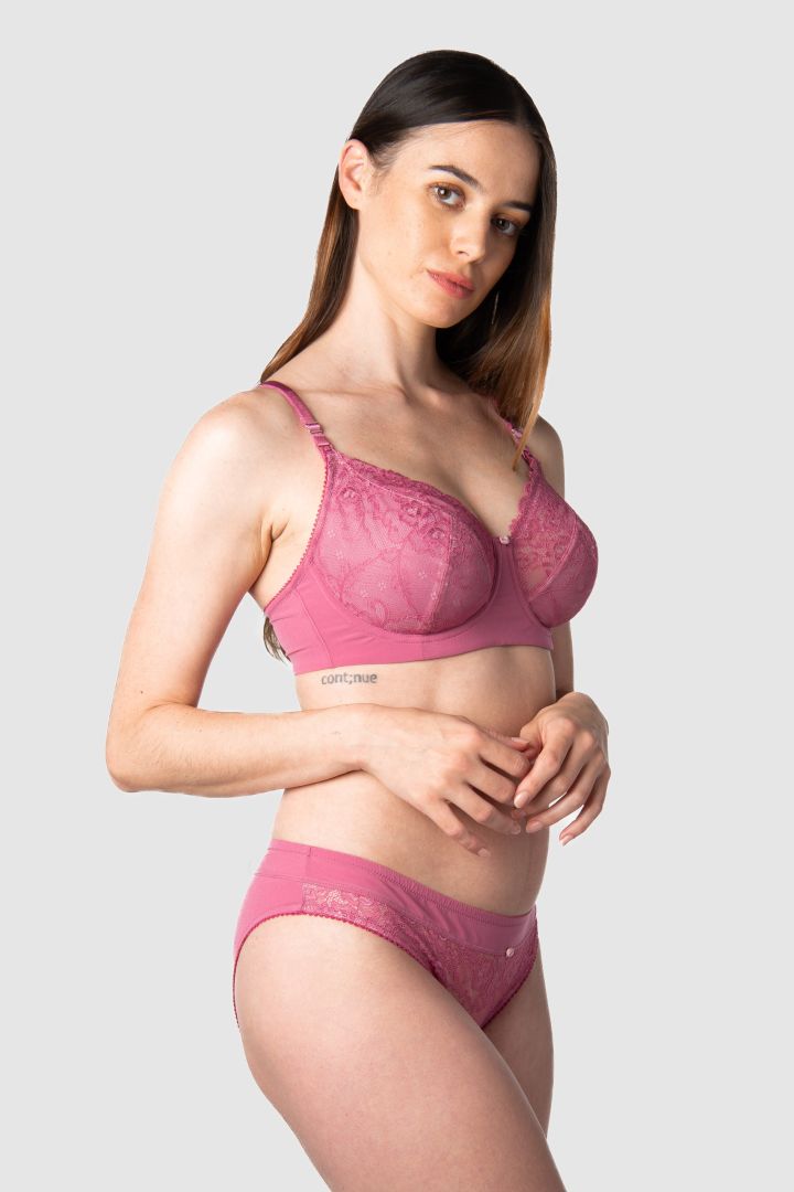 Brief mit Spitze berry