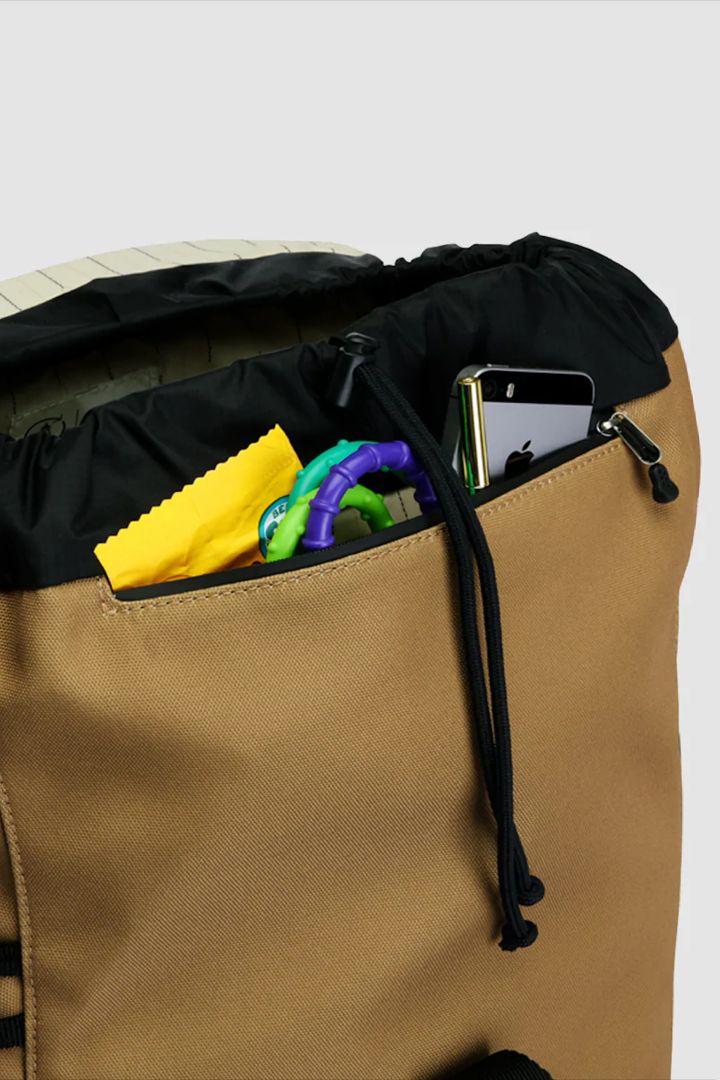 Storksak Unisex Eco Reise Wickelrucksack toffee