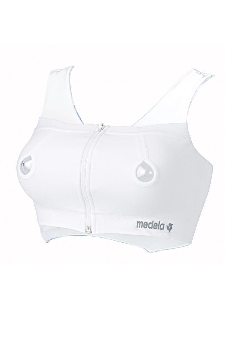 Medela Milch Abpump-Bustier weiß