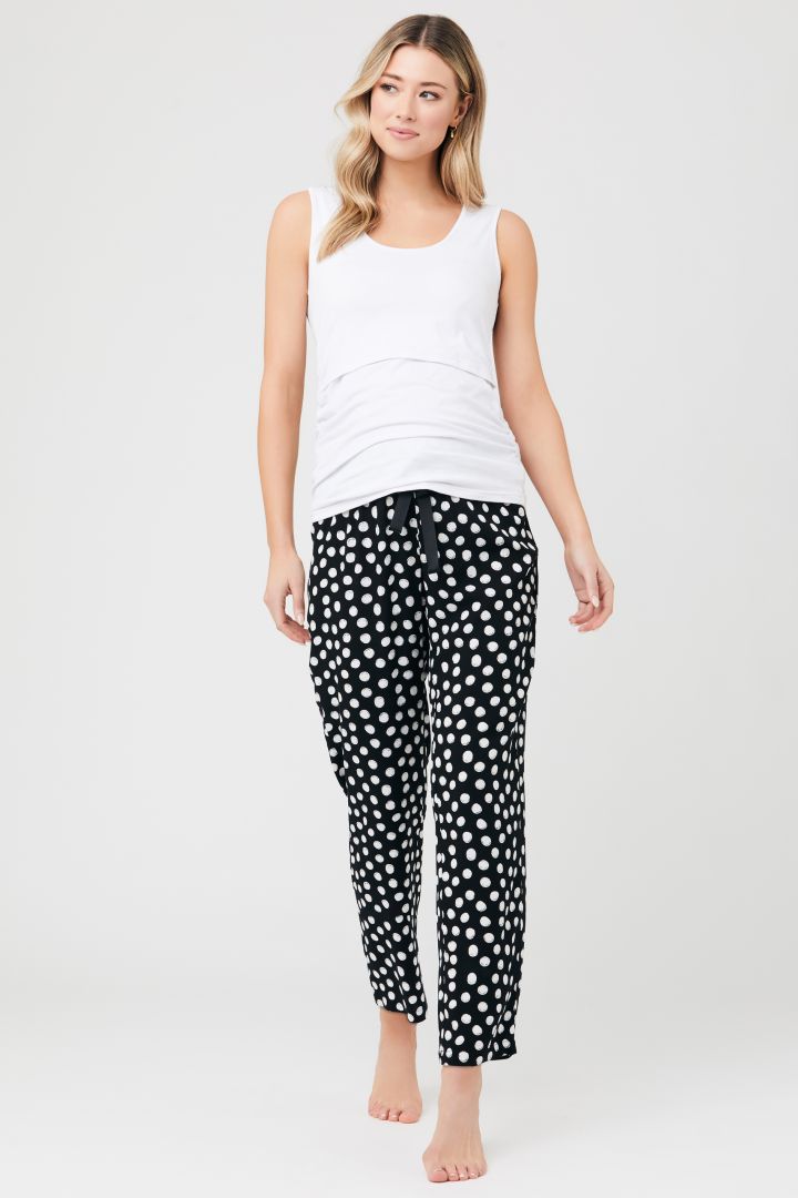 Maternity Polka Dots Pyjama Pants