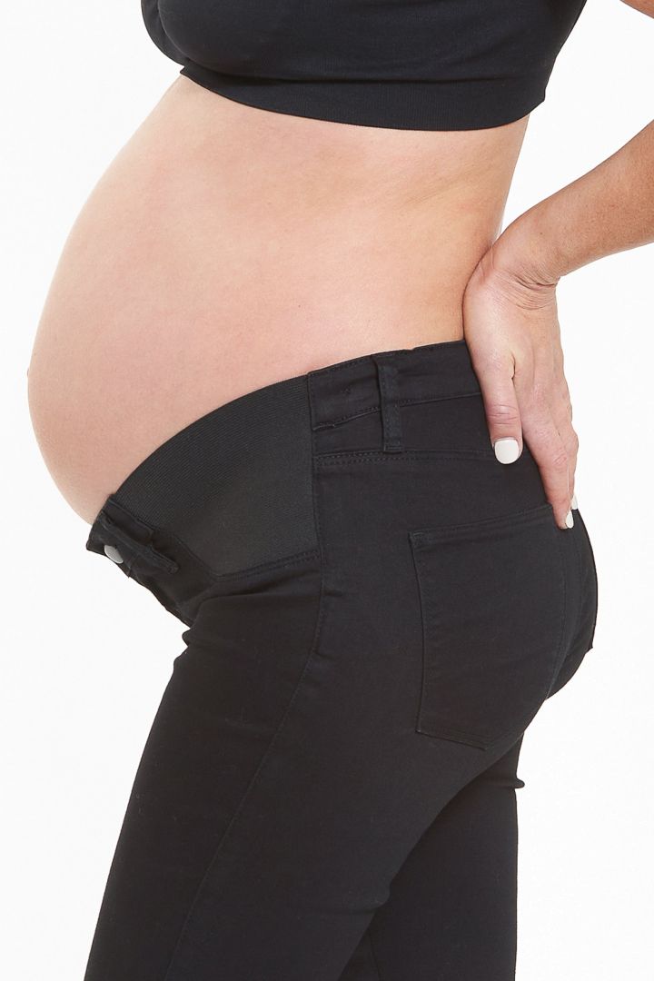 Skinny Umstandsjeggings schwarz