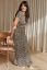 Vorschau: Maxi Umstands- und Stillkleid mit Leoprint