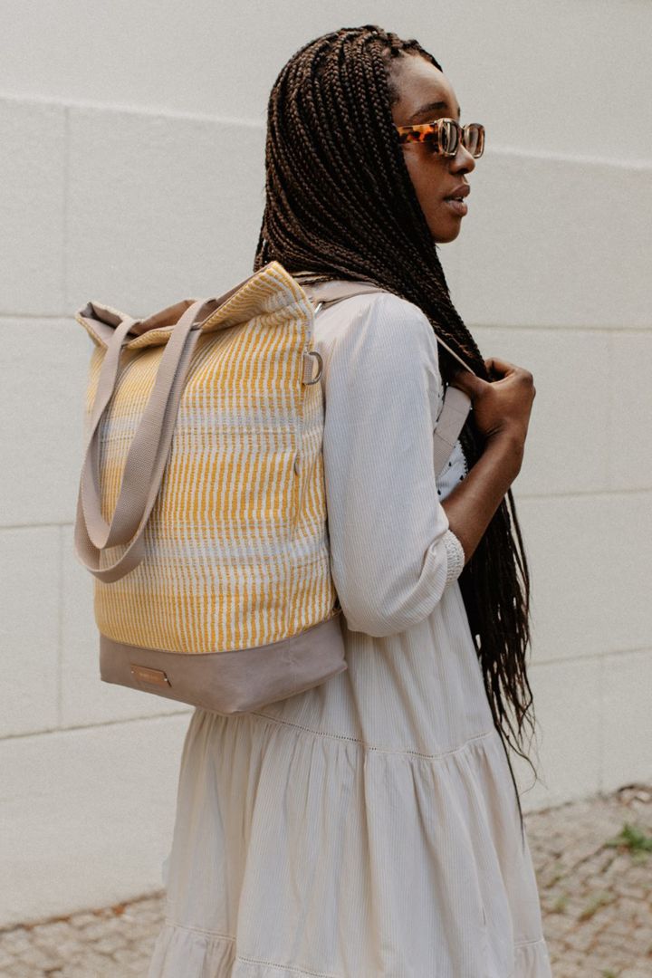 2 in 1 Wickeltasche und Rucksack Sun Cloud