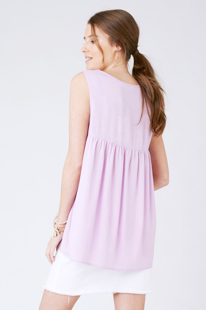 Maternity Top made from Tencel Smock