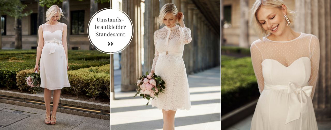 Plus Size Umstandsbrautmode