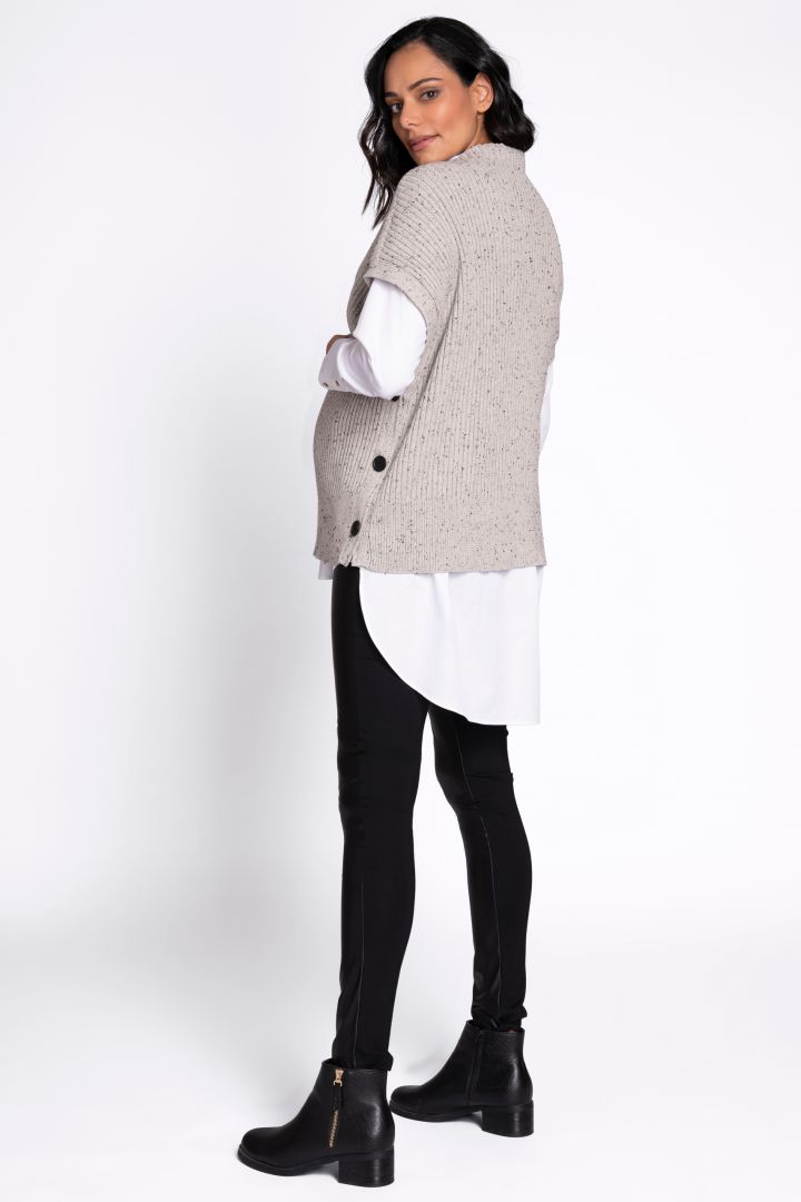 Rippstrick Umstands- und Still-Pullunder