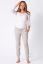 Preview: Maternity Knitted Trousers with Elastic Waist grey