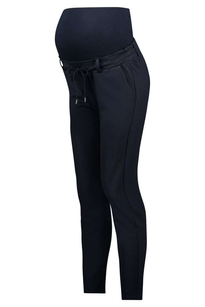 Jersey trousers with lacing