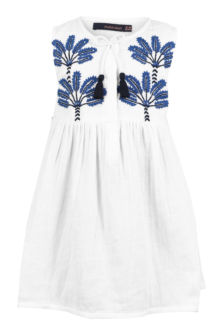 Mini Me Kleid mit Stickereien