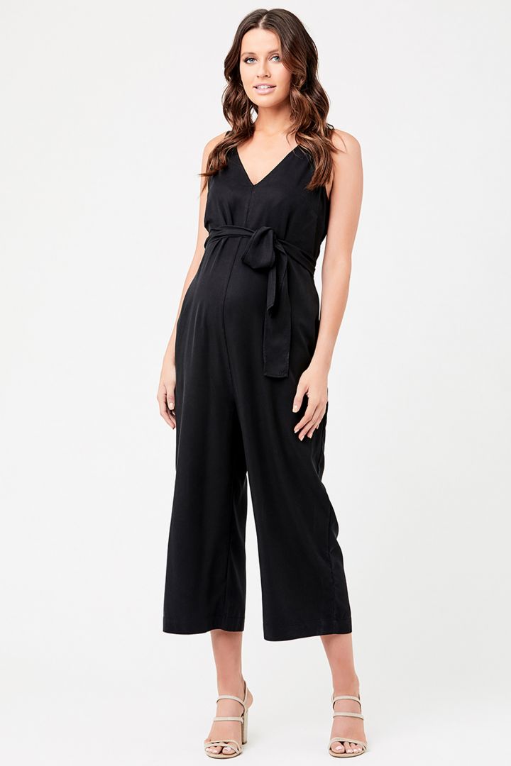 Tencel Umstands-Jumpsuit