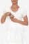 Preview: Organic Maternity and Nursing Dress with Flounces white