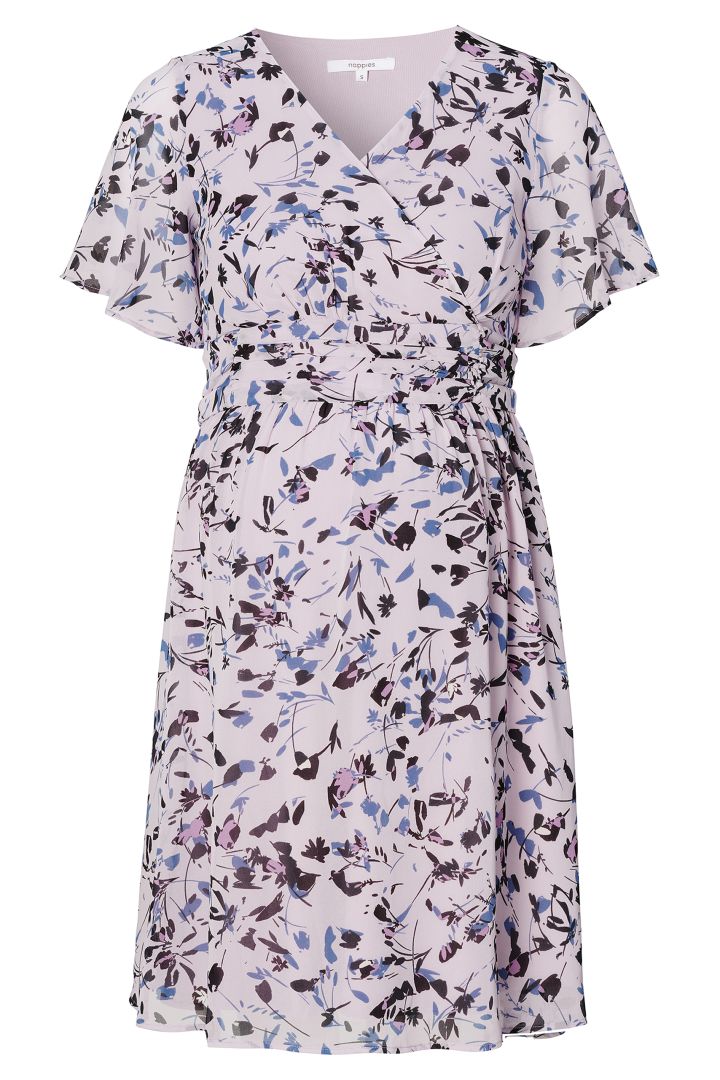 Eco Maternity Dress with Cap Sleeves