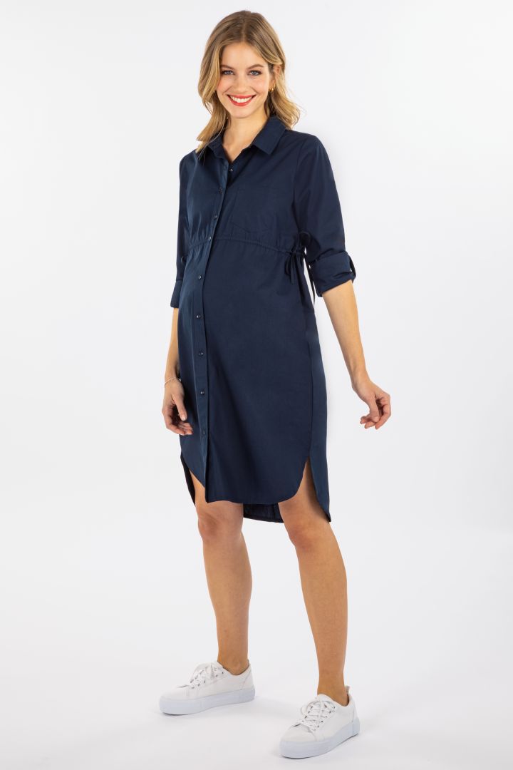 Umstands-und Stillhemdblusenkleid