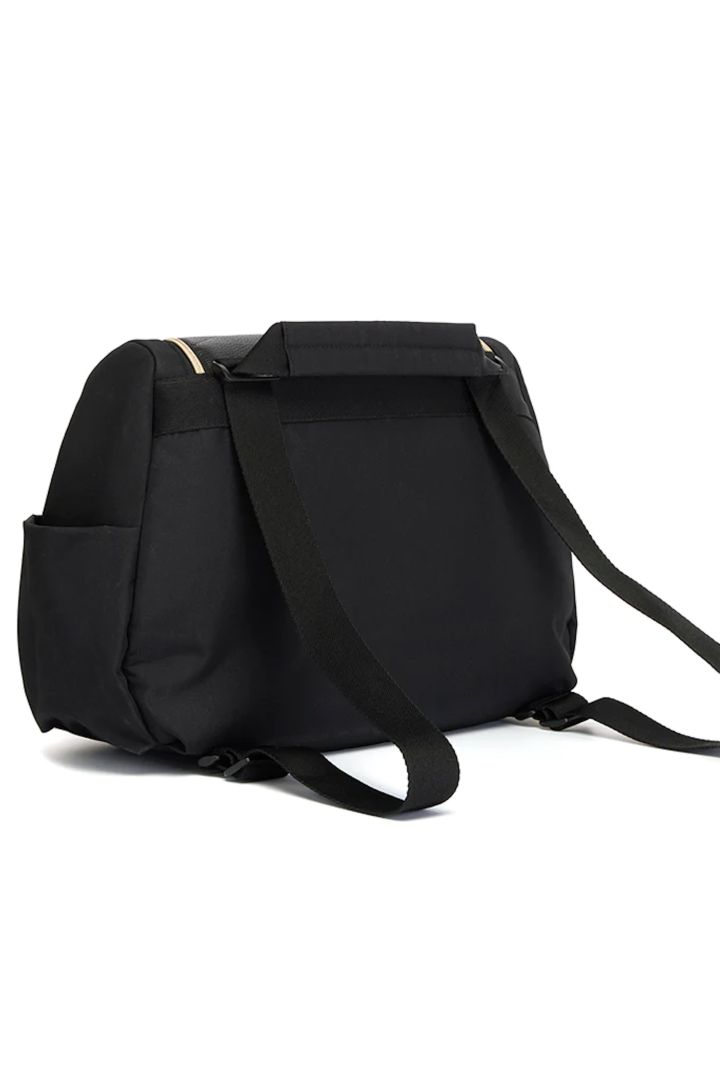 Babymel Vegane Wickeltasche und Rucksack schwarz