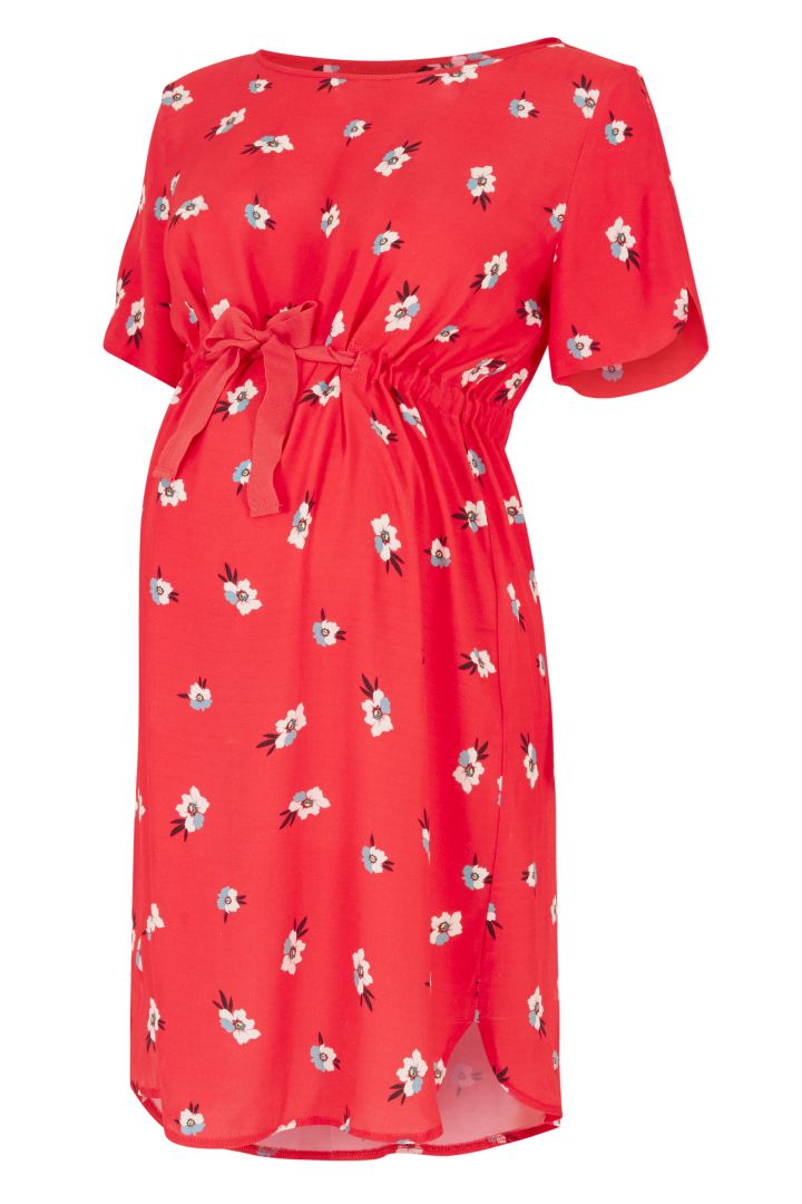 Umstandskleid mit Rückenausschnitt Flower