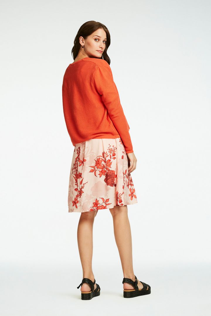 Umstandskleid mit floralem Print