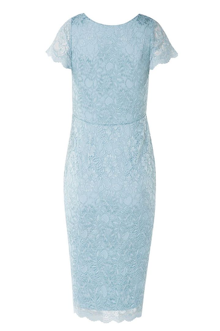 Umstandsspitzenkleid Cap Sleeve