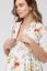 Preview: Maternity and Nursing Dress with Floral Print